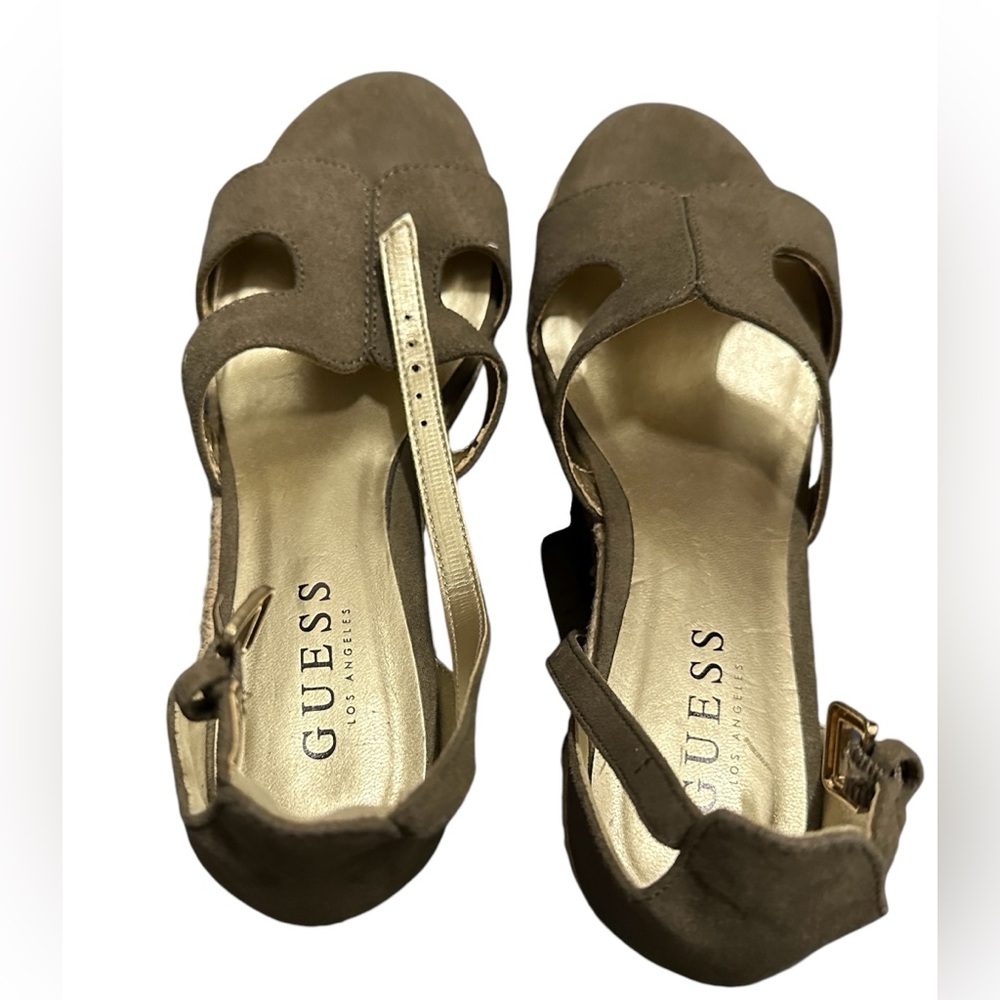 Guess Platform Sandals Size 6M